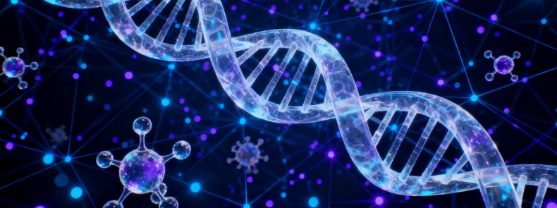 医生与孕妇查看巨细胞病毒化验报告单