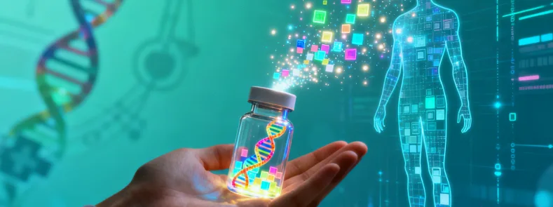 婴儿手脚出现透明水疱的特写照片