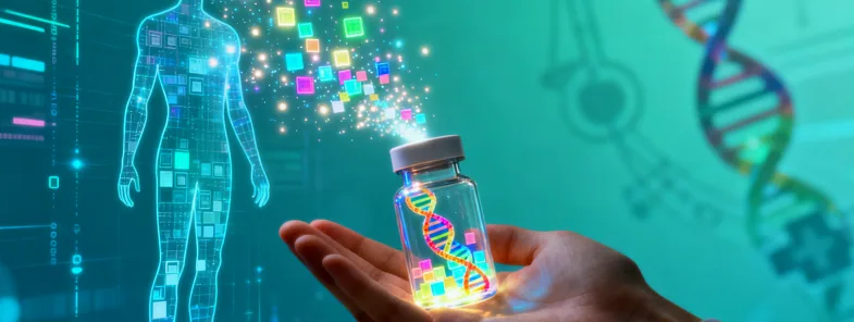 健康黄斑与病变黄斑的眼底对比示意图