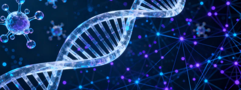 DNA双螺旋与错配修复蛋白示意图