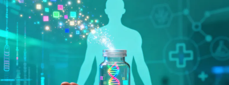 胰腺癌与正常胰腺细胞基因对比示意图