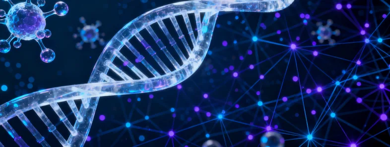 一位女性拿着基因检测报告,面带疑惑