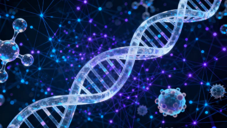 BRCA基因修复DNA损伤的示意图