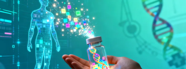 医生与家长沟通基因检测报告示意图